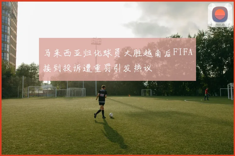马来西亚归化球员大胜越南后FIFA接到投诉遭重罚引发热议